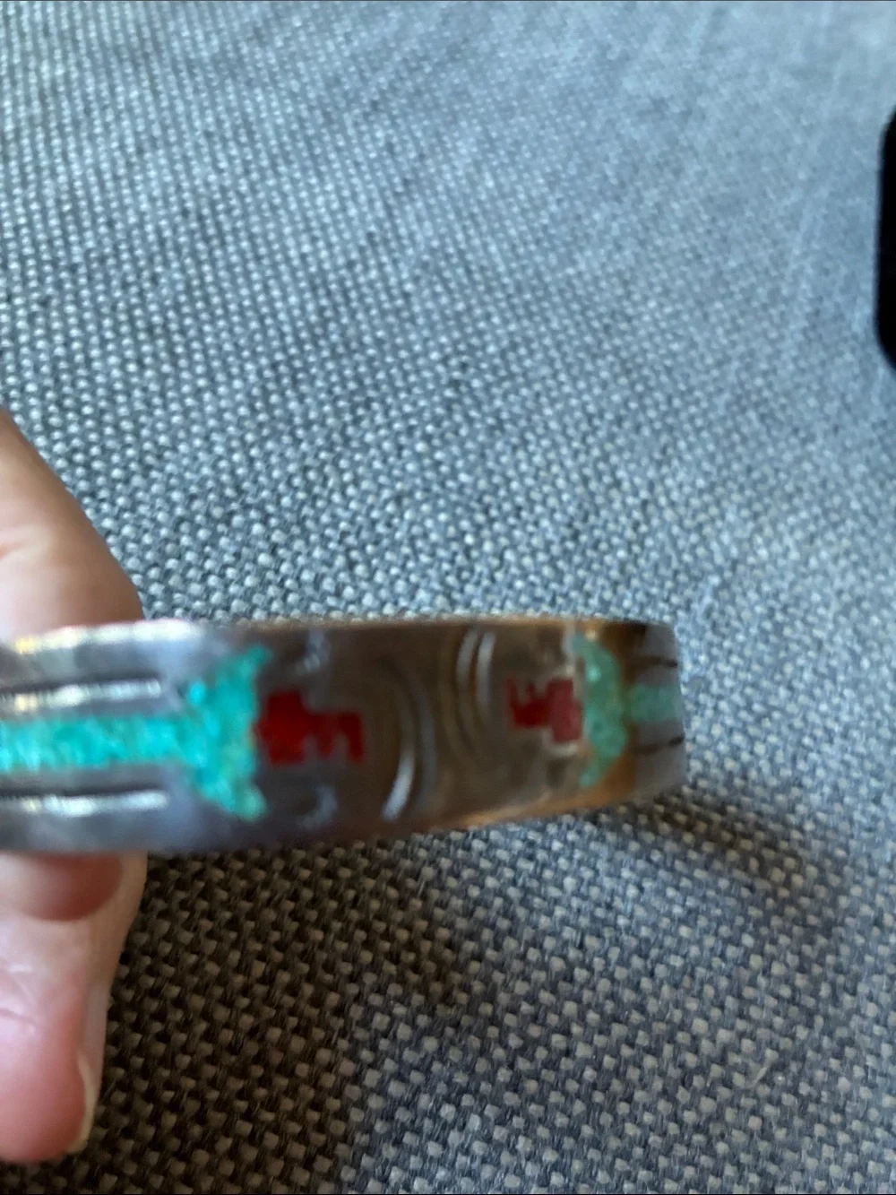 Southwestern inspired cuff bracelet